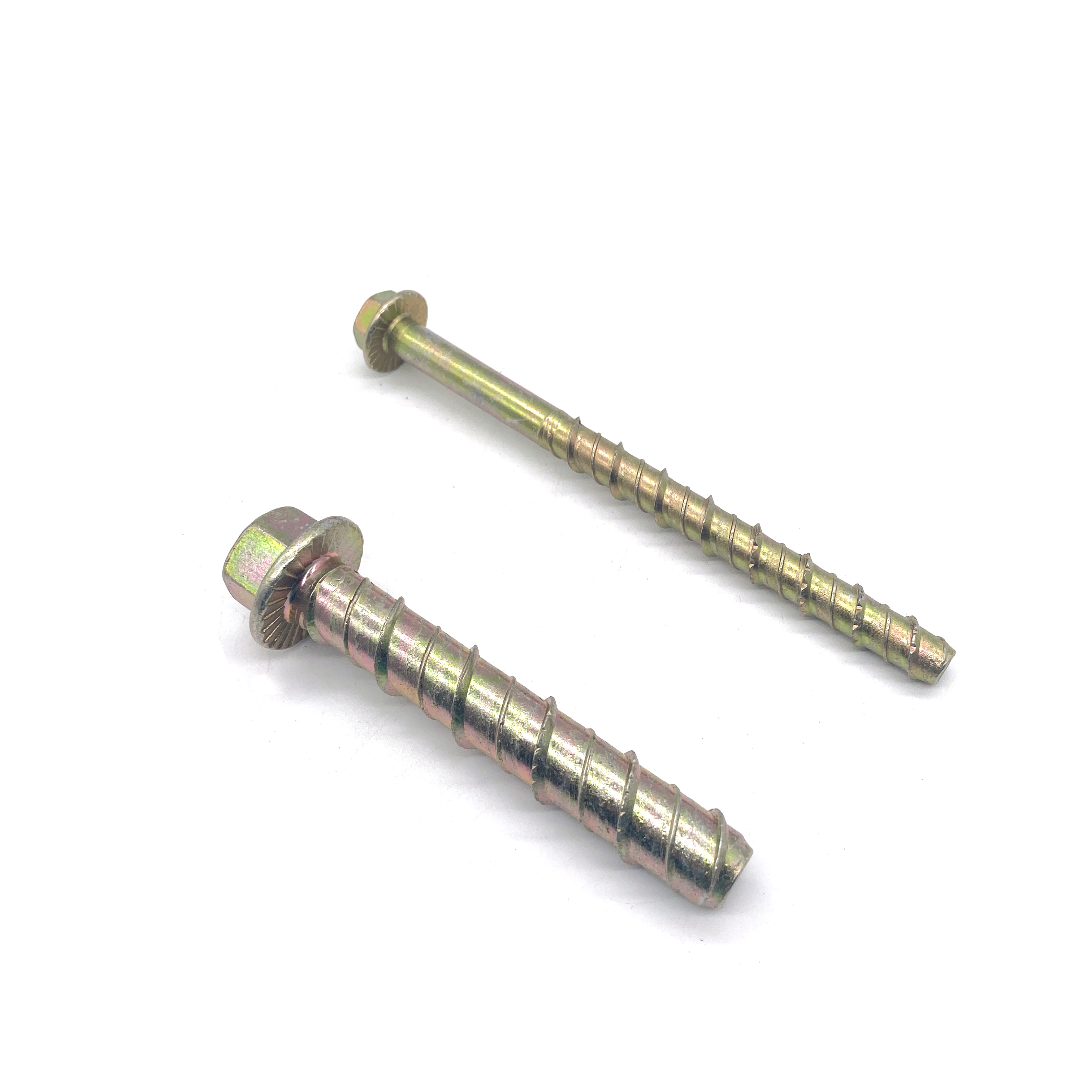 Hex Head Galvanized Zinc Plated Concrete Screw Anchor Bolt Buy Hex