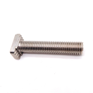 M12 Stainless Steel Rhomboid Head T Bolt With Antiskid Teeth for Curtain Wall