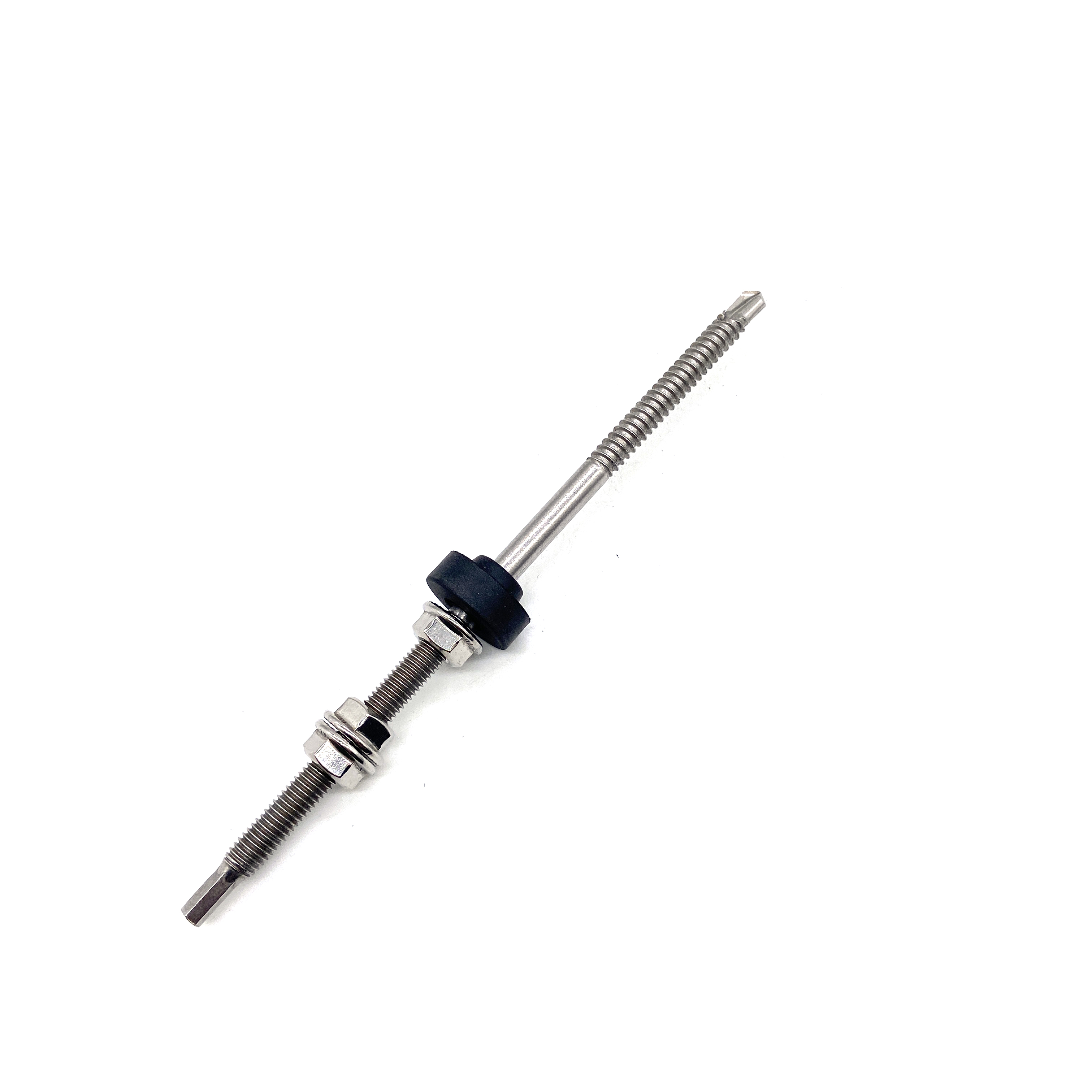 SS304 SS410 M8 Self-drilling Double Head Hanger Bolt for Solar Roof ...