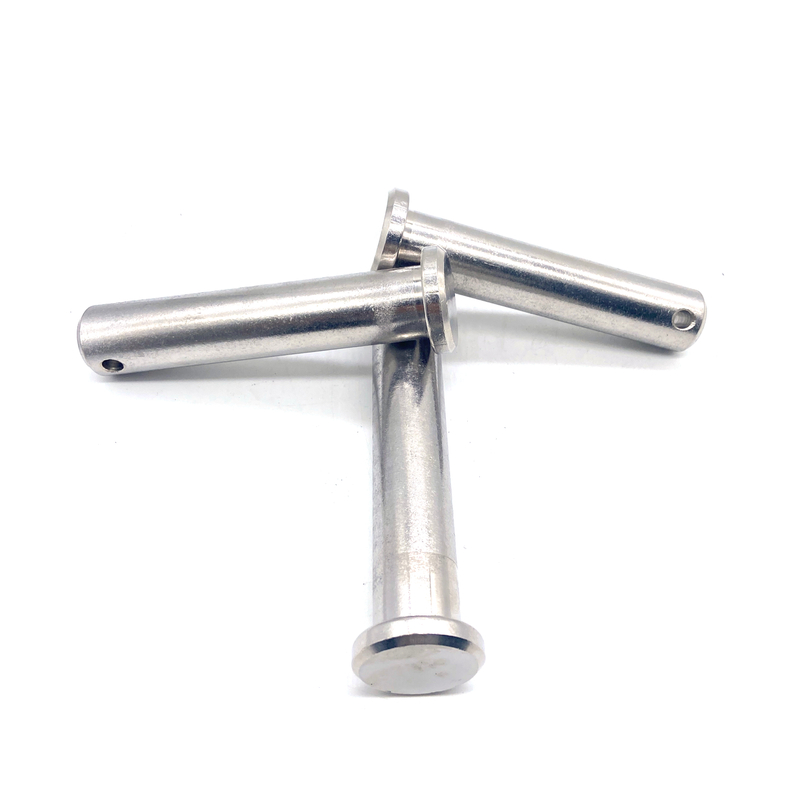 Ss304 Ss314 Stainless Steel Flat Head Clevis Pin With Hole Buy Ss304 Lock Pins Ss304 Clevis 