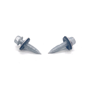 1022A+SCM435 304+410 Hot Rust Treasure Stainless Steel Self Tapping Bi-Metal Screws with EPDM Washer