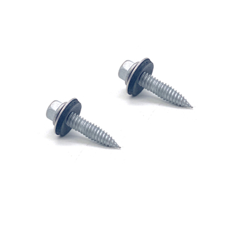 Hex Flange Self Tapping Bi-Metal Screws with EPDM Washer