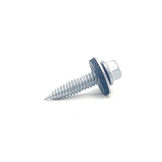  Hex Flange Head SS316 SS410 Self Tapping Bi-metal Screw For Solar Photovoltaic System