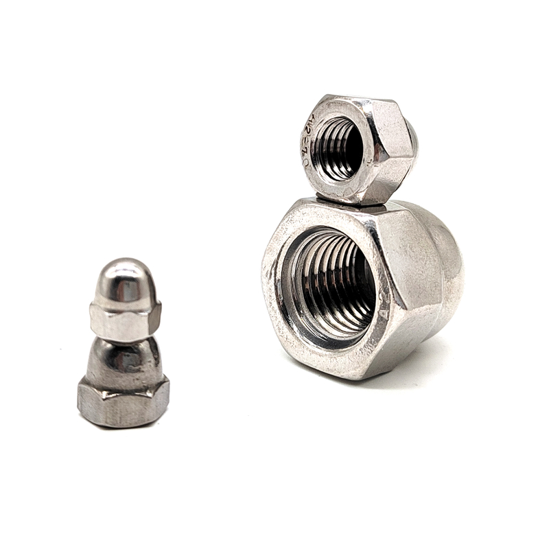 Stainless Steel Din1587 Hex Cap Nuts Buy Stainless Steel Din1587 Hex