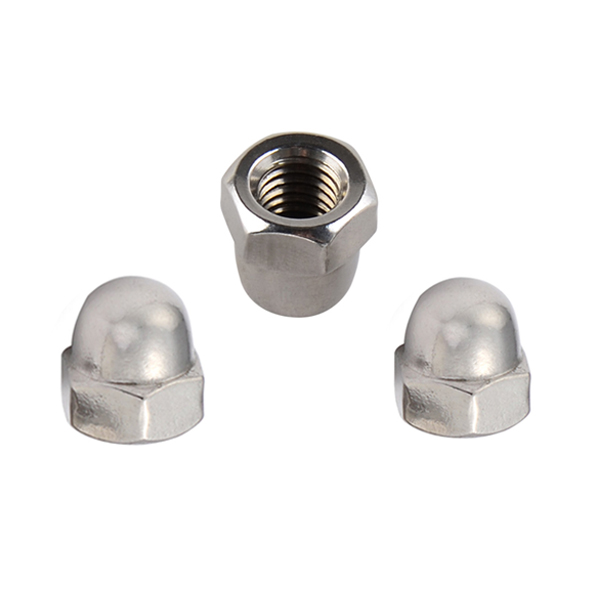 High Quality Hex Dome DIN1587 Stainless Steel M8 Cylinder Hexagon Cap Nut