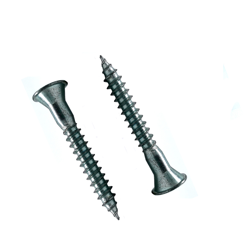 Trox Socket Galvanized Flat Head Self Tapping Threaded Wood Screws