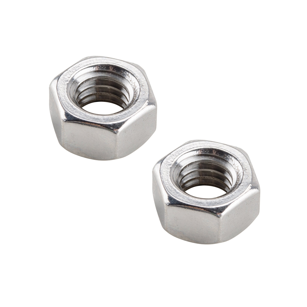 Lot of 2 MS25082-C8 MIL Hex Nut 15/32-32 x 9/16" Wide 5/64" Thick CRES Stainless 