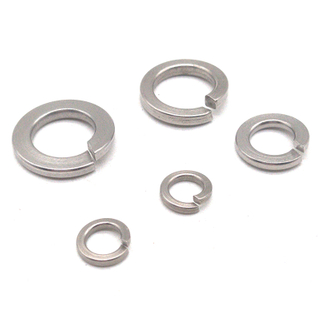 SS304 SS316 M6 M8 M12 M16 Stainless Steel Spring Washer