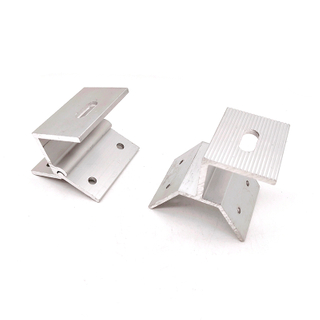  Solar Panel Klip Lok Aluminum Clamp for Solar Mounting System