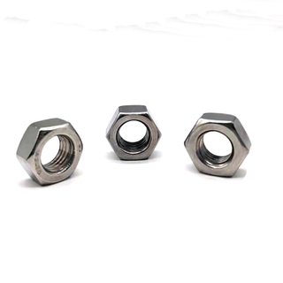 INOX A2 INOX A4 Stainless Steel 304 316 M10 M12 M16 Types of Hex Nuts 