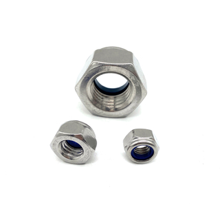Stainless Steel 304 316 DIN 985 Nylon Lock Nut