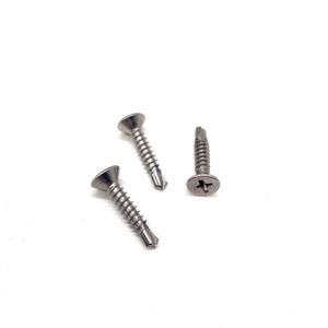 DIN7504P A2 A4 Cross Recessed Countersunk Head Stainless Steel 304 316  Self-Drilling Screws