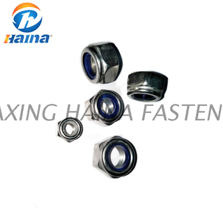 ISO7040 Stainless Steel SS316 304 Grade 5 / 8/ 10 Lock Nuts