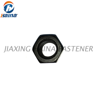 DIN934 Grade 4 Grade 8 High Stength Black Hex Nuts