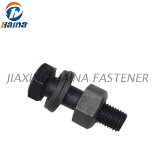 High Strength Steel Black Structure Hex Bolts DIN6914