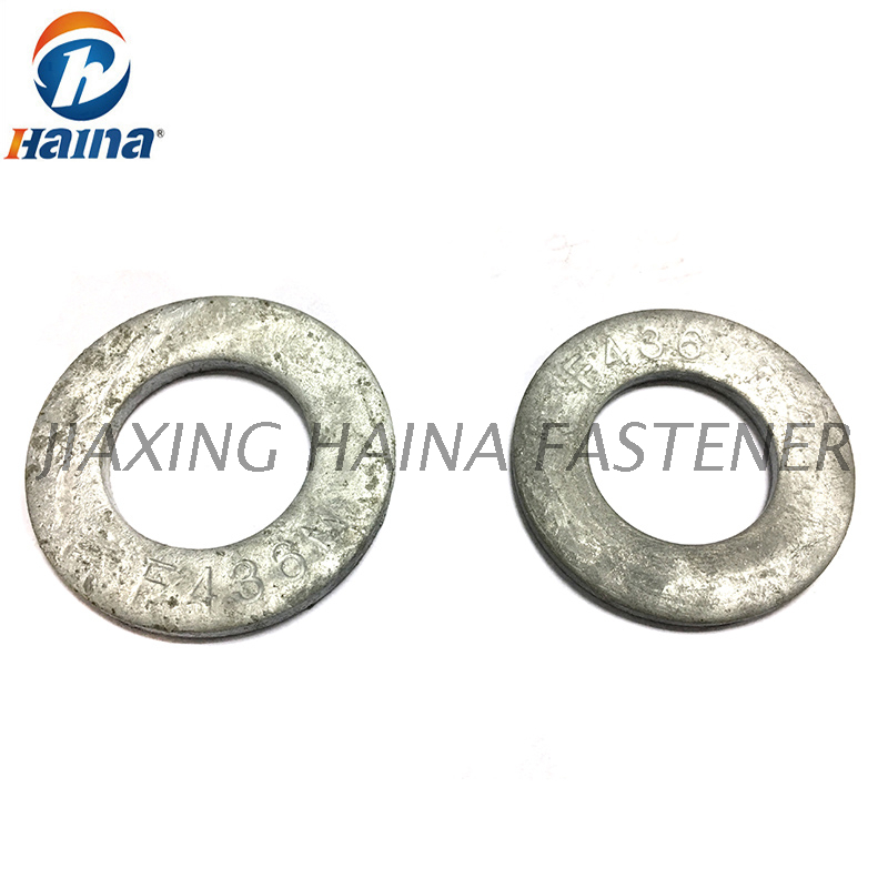 ASTM F436 Hot Dip Galvainzed Carbon Steel High Tensile Large Flat