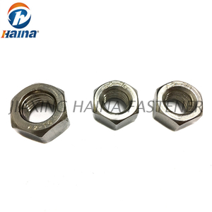 DIN934 A2-70 SS304 Stainless Steel Hexagon Hex Nuts