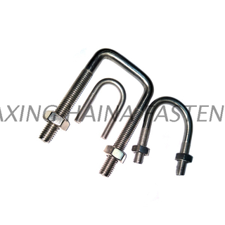 DIN3570 Stainless Steel A4-80 U Bolt or Square U Bolt